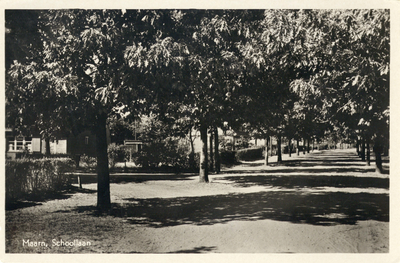 13564 Gezicht in de Schoollaan te Maarn, uit het noordoosten.N.B. De gemeente Maarn is per 1 januari 2006 opgenomen in ...